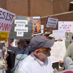 Trump Tries to Justify Cutting Harvard Research Grants