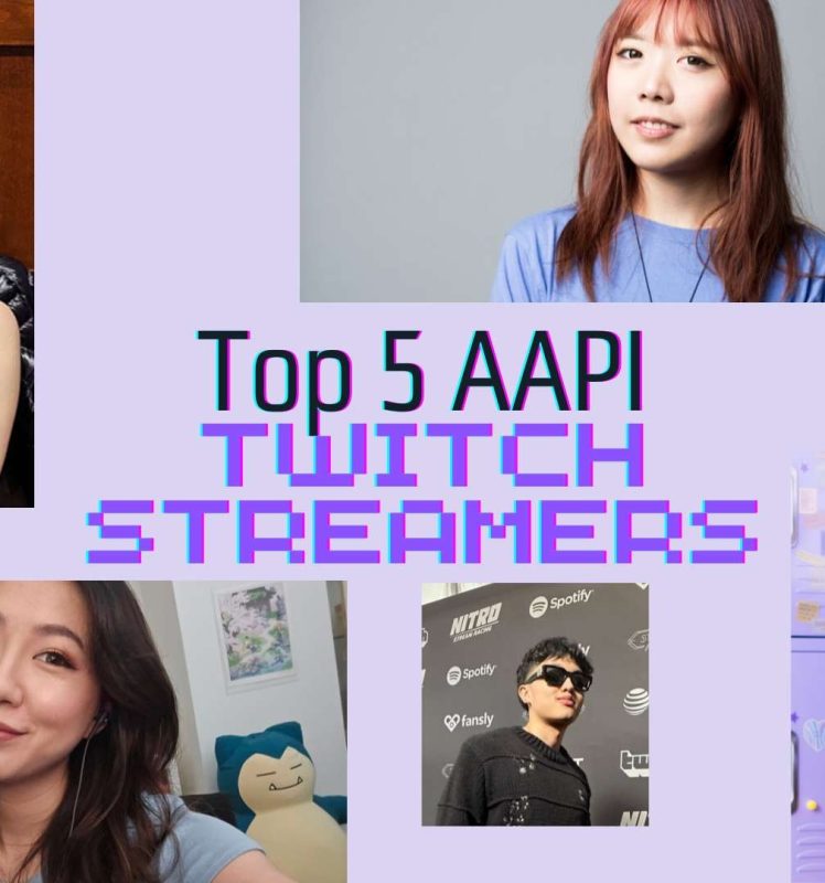 Top 5 AAPI Twitch Streamers