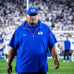 Kalani Sitake Leads BYU to Top 10 Ranking
