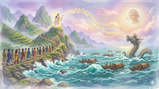 Bedtime Story: The Legend of Lac Long Quan and Au Co 