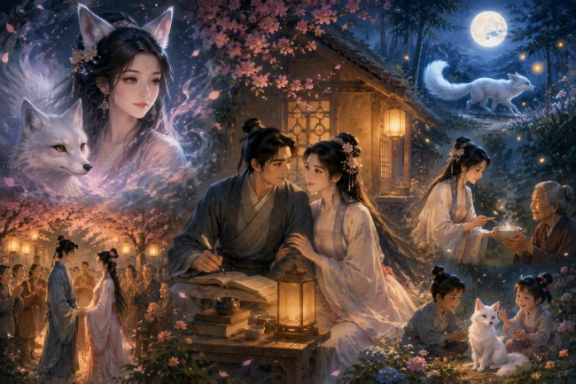 Bedtime Story: The Fox Who Became a Wife