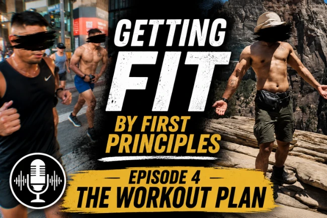 Getting Fit by First Principles – Part 4 – The Workout Plan